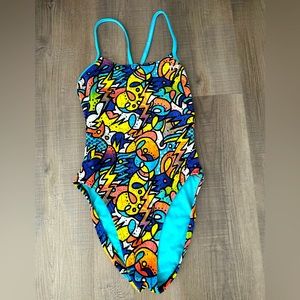TYR Cutoutfit One Piece Training Swimsuit- Size 28